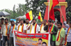 Udupi : Protesting Rakshana Vedike activists try to block NH; detained